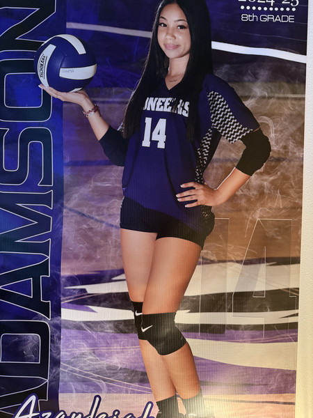 Vortex Leagues 15/18 - Team 1 2026:    Azayleigh Adamson