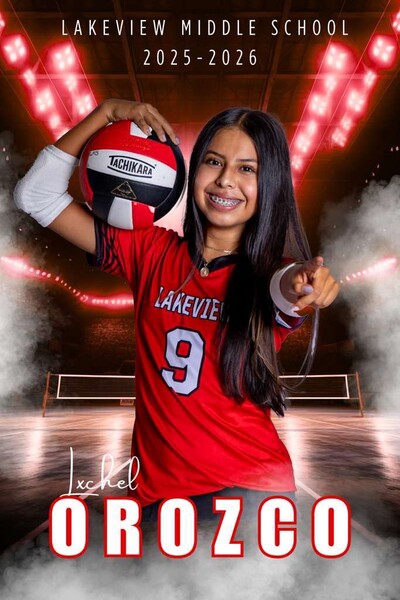 Vortex Leagues 15/18 Team 1 2026:    Ixchel Sanchez